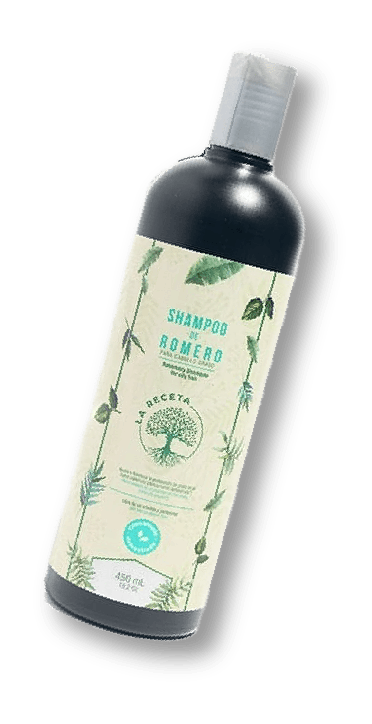Shampoo para Cabello Graso La Receta 450ml – Control de Grasa y Limpieza Profunda